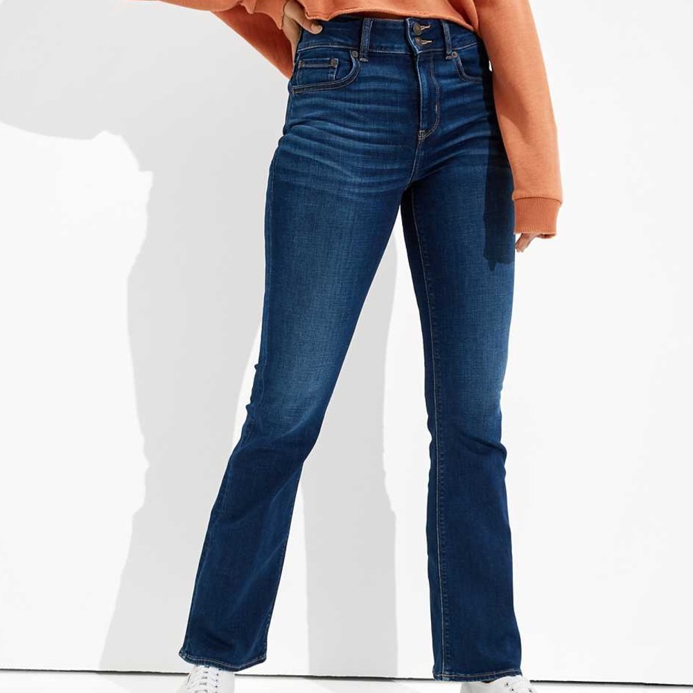 American Eagle High Rise Flare Jeans
